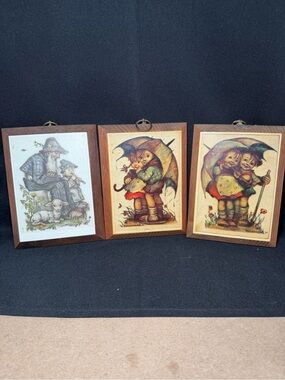 Hummel Wooden Wall Plaques (3)